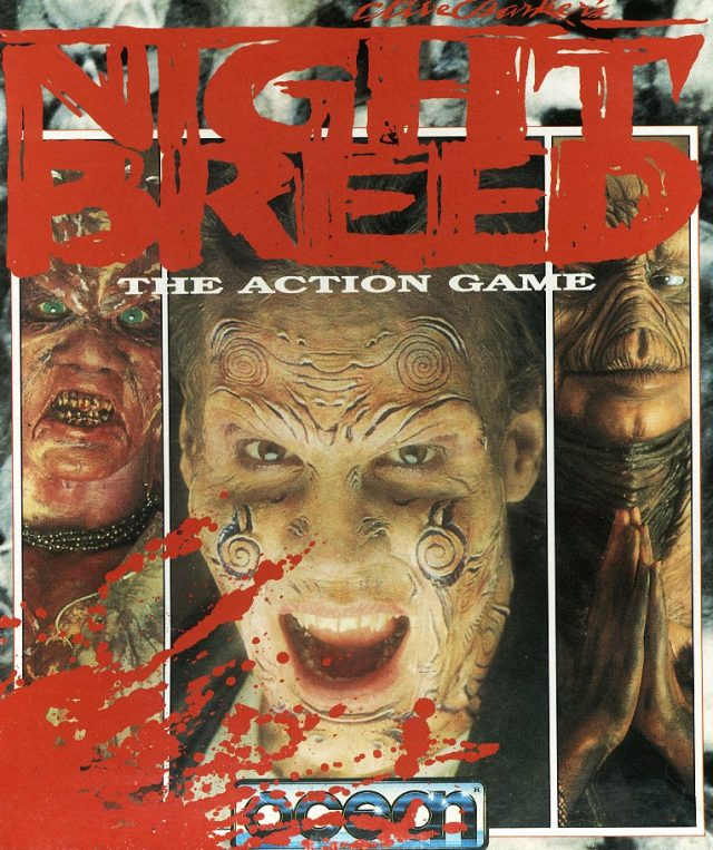 Nightbreed box art for Amiga